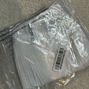 NWT white lululemon skort